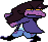Susie mirando hacia atrás a Noelle.
