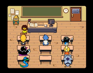  Salón de Alphys