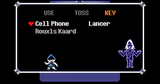 Rouxls y Lancer en el Menú de Objetos.