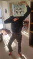 Toby Fox disfrazado de Ice-E