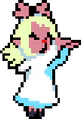 Noelle usando su magia