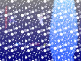 Noelle usando el hechizo "Snowgrave".