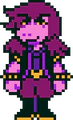 Susie del Overworld de pie.