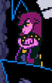 Susie apoyada en una pared (Dark World)