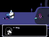 Susie defendiendo a Kris del Rey.