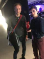 Toby Fox (Derecha) y Martin Sahlin.